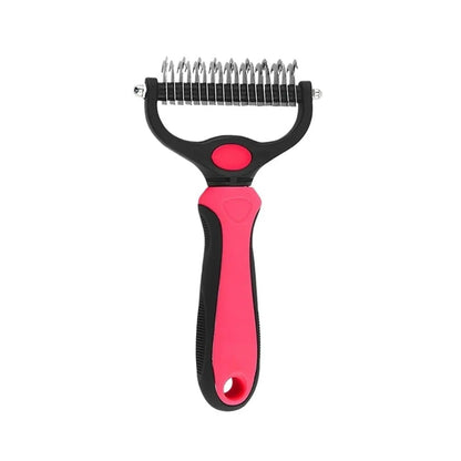 【Free Ship】Pet Deshedding Brush & Cat Comb-Pain – Free Dematting Undercoat Rake for Pets, Double-Sided Shedding Brush, Effective Tangles Remover Tool for Dogs & Cat Comb , Reduces Loose Hair & Mats Easily Summervibers,Tool for Dogs & Cats
